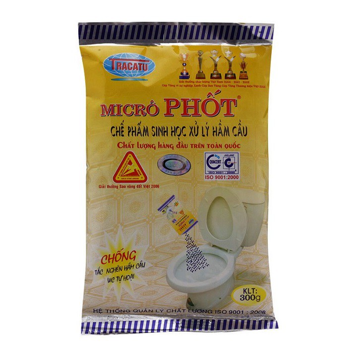 BỘT THÔNG TẮC BỂ PHỐT 300G