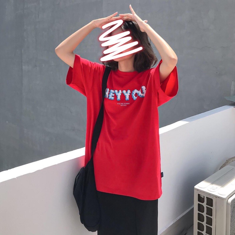 Áo thun❤ Có size tay lỡ Unisex HEYYOU