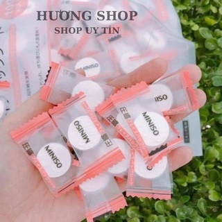 Mặt nạ giấy nén miniso nhật bản làm lotion mask