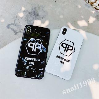 Ốp điện thoại mềm in chữ PHILIPP PLEIN hợp thời trang cho IPhone 11 Pro Max X XS XR XSMax 8 7 6 6s Plus