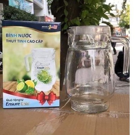 🌺BÌNH THUỶ TINH ENSURE 1.6 LÍT🌺 HÀNG KM ENSURE