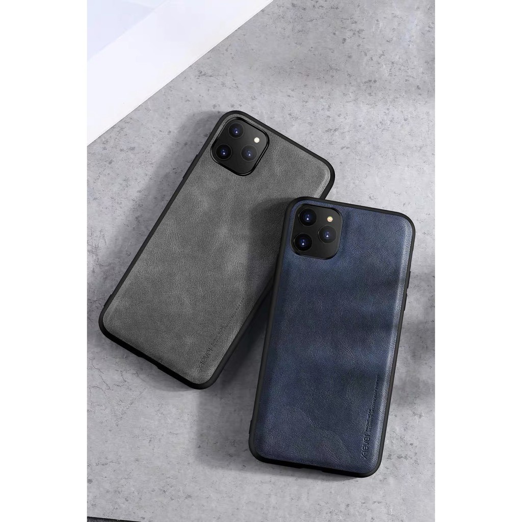 CHÍNH HÃNG Ốp lưng da X-level cho iPhone 13 14 / MINI / PRO / MAX