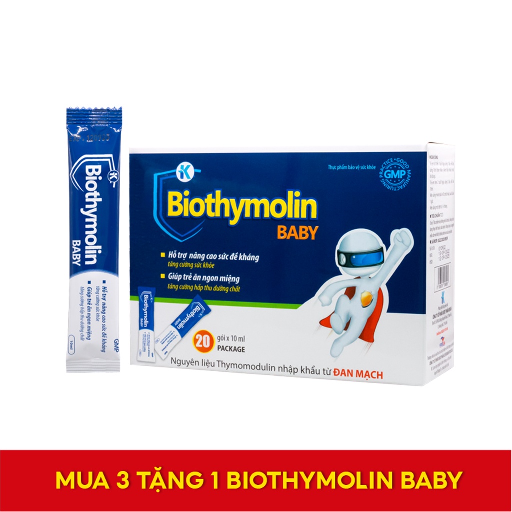 BIOTHYMOLIN BABY - Biothymolin baby nâng cao sức đề kháng, giúp trẻ ăn ngon miệng