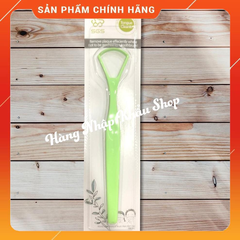 Dụng cụ cạo lưỡi SGS được làm từ nhựa PP an toàn nhập khẩu từ Hàn Quốc