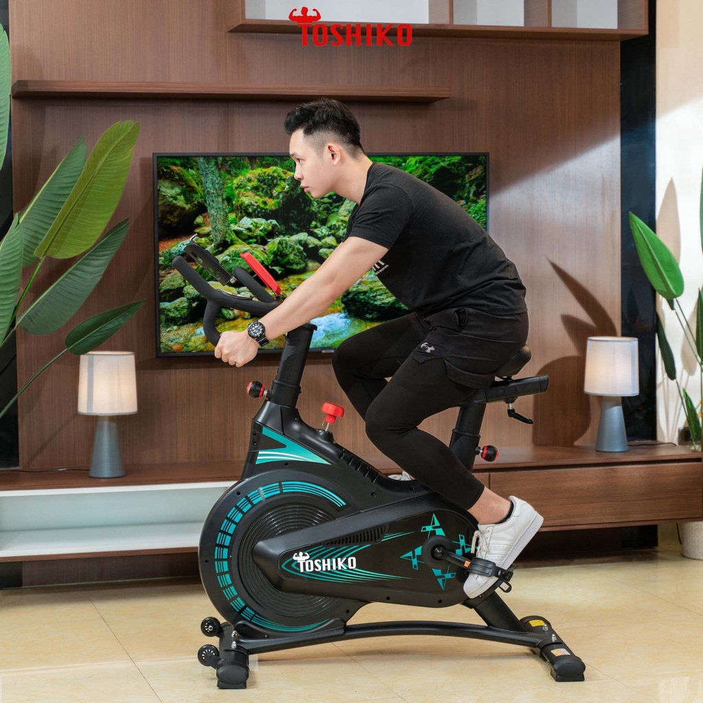 Xe đạp tập thể dục thể thao gym tại nhà Toshiko X11 bảo hành 3 năm giúp tăng cơ giảm mỡ hiệu quả