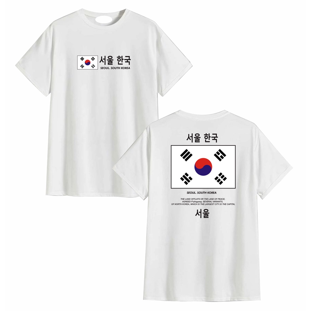 Seoul Áo Thun Phong Cách Hàn Quốc
