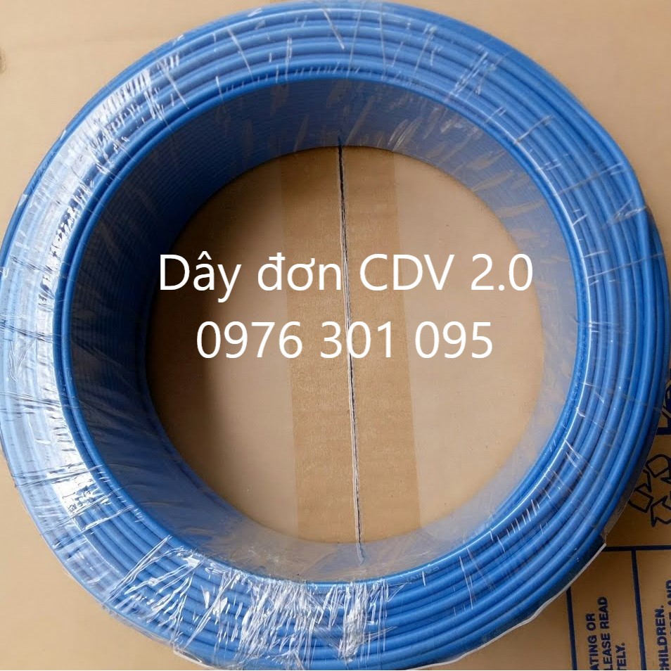 [CADIVI] DÂY ĐIỆN ĐƠN 2.0 - Cuộn 100m