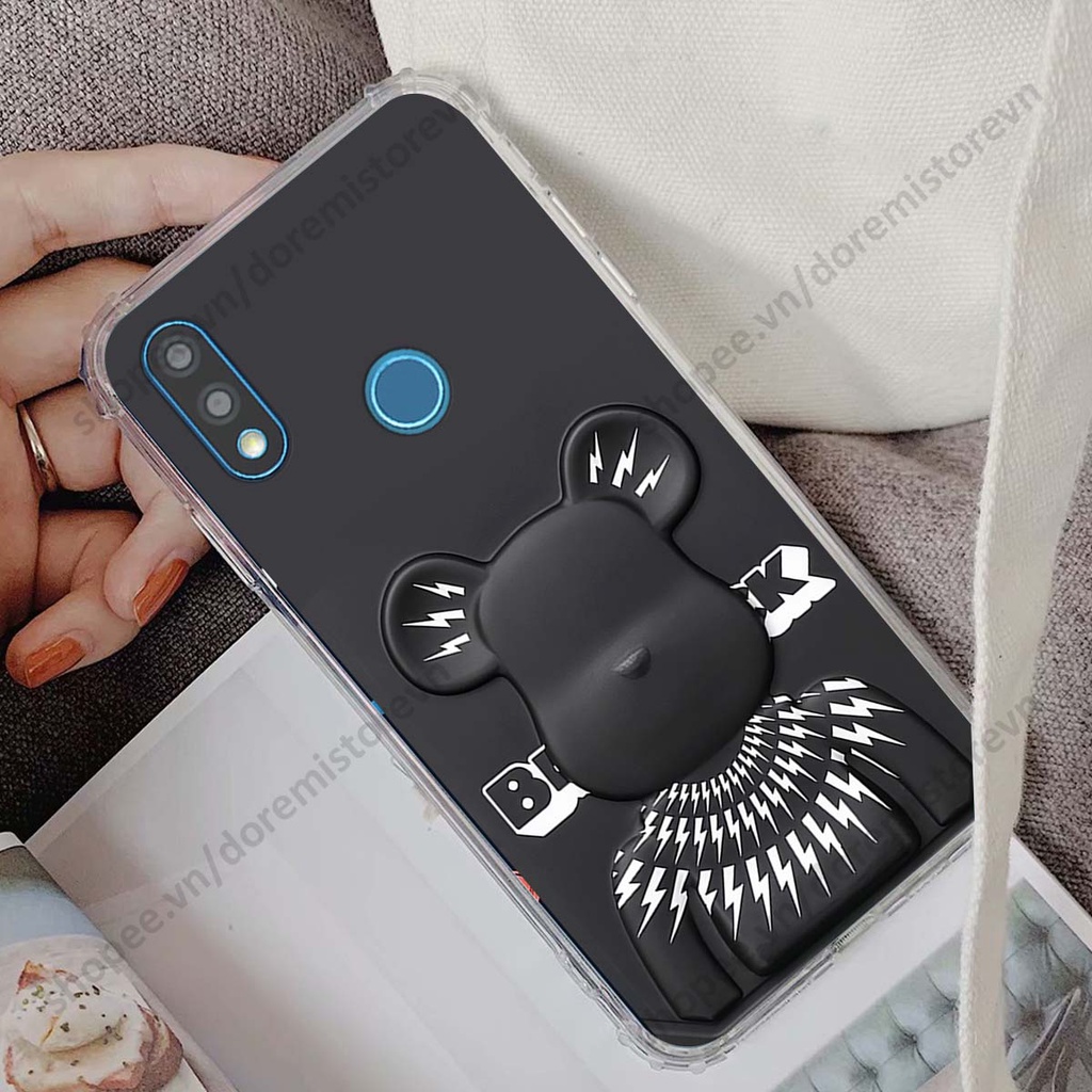 Ốp lưng Vsmart Joy 2 Plus / Joy2+ hình kaws, kith, bear brick nổi 3D phong cách độc đáo