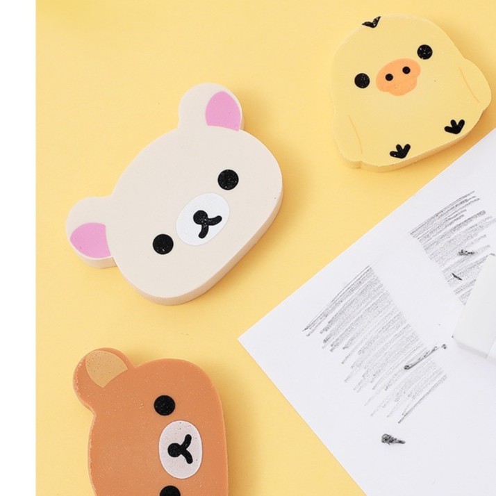 Gôm tẩy bút chì 4B Hàn Quốc màu pastel M10 Taro Stationery