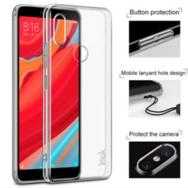 Ốp imak xịn cho Xiaomi MI 8 - Trong cứng