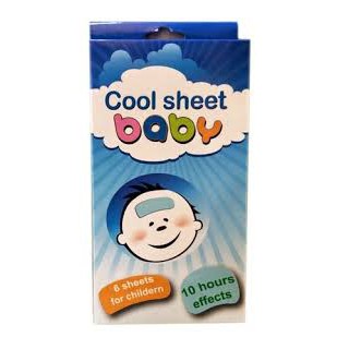 6 MIẾNG HẠ SỐT TRẺ EM COOL SHEET