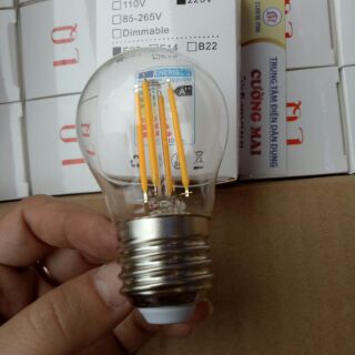 Bóng Led tròn giả sợi đốt cực đẹp