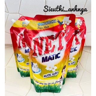 Nước Giặt Net Matic Hương Nước Hoa Túi 2,4Kg