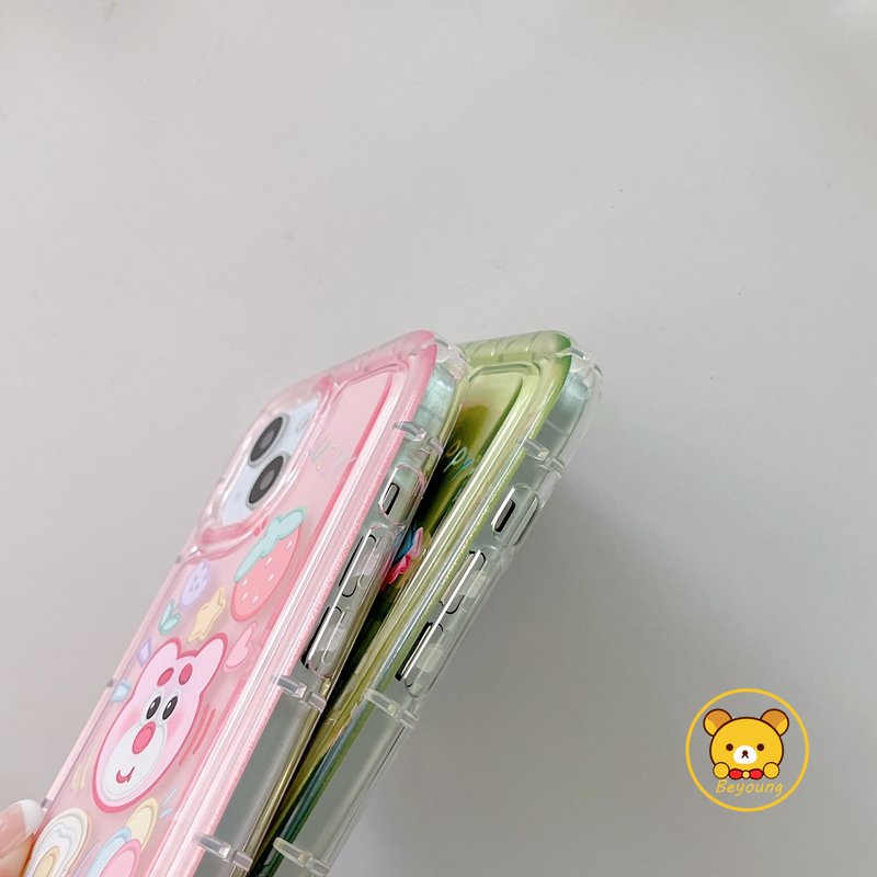 Ốp Điện Thoại Chống Sốc Chống Rơi Họa Tiết Hoạt Hình Cho iPhone 14 Plus 12 11 13 Pro Max