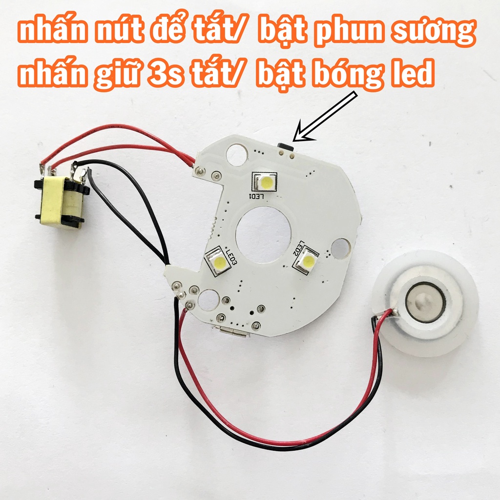 Mạch phun sương 5V micro USB