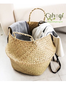 Giỏ Cói Trồng Cây Chất Lượng Cao