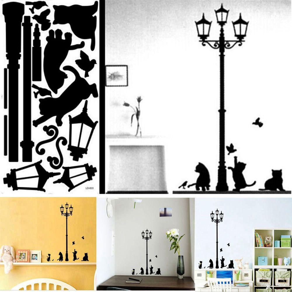 1 Bộ Đồ Chơi Trang Trí Nhà Bếp Hình Mèo Và Bướm Hoạt Hình Tháo Rời Được