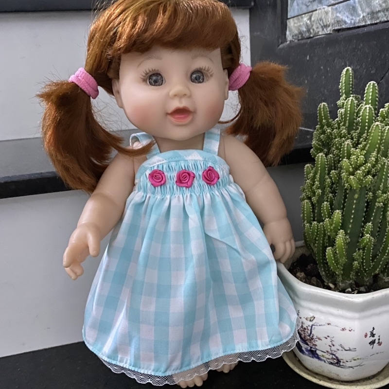 Đầm dành cho búp bê Baby Alive THÍCH ĂN  MÌ  và bé 12 INCH =cao 30cm.