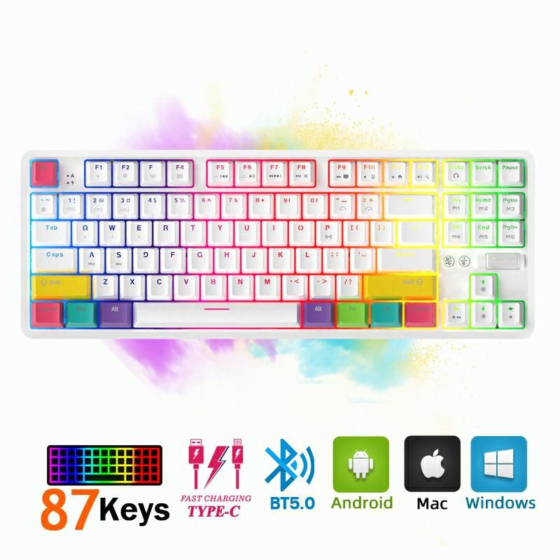 Bàn phím cơ Ajazz K870T Bluetooth/type C