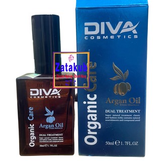✅✅Tinh dầu Argan Oil Organic Care Diva dưỡng bóng mượt tóc 50ml