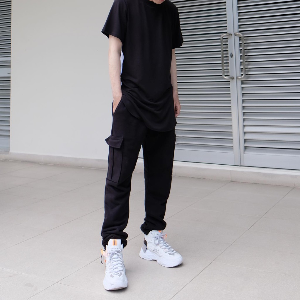 Quần jogger nỉ thun TheMaze