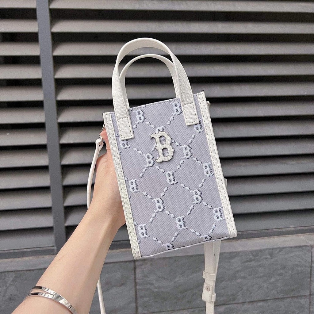 Túi Đeo Chéo MLB Monogram Diamond Jacquard Phone Pouch