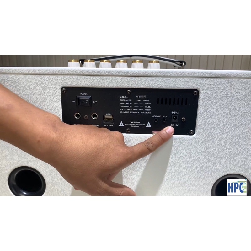 Loa karaoke xách tay chính hãng KCBox KC260Pro, Bluetooth 6.0