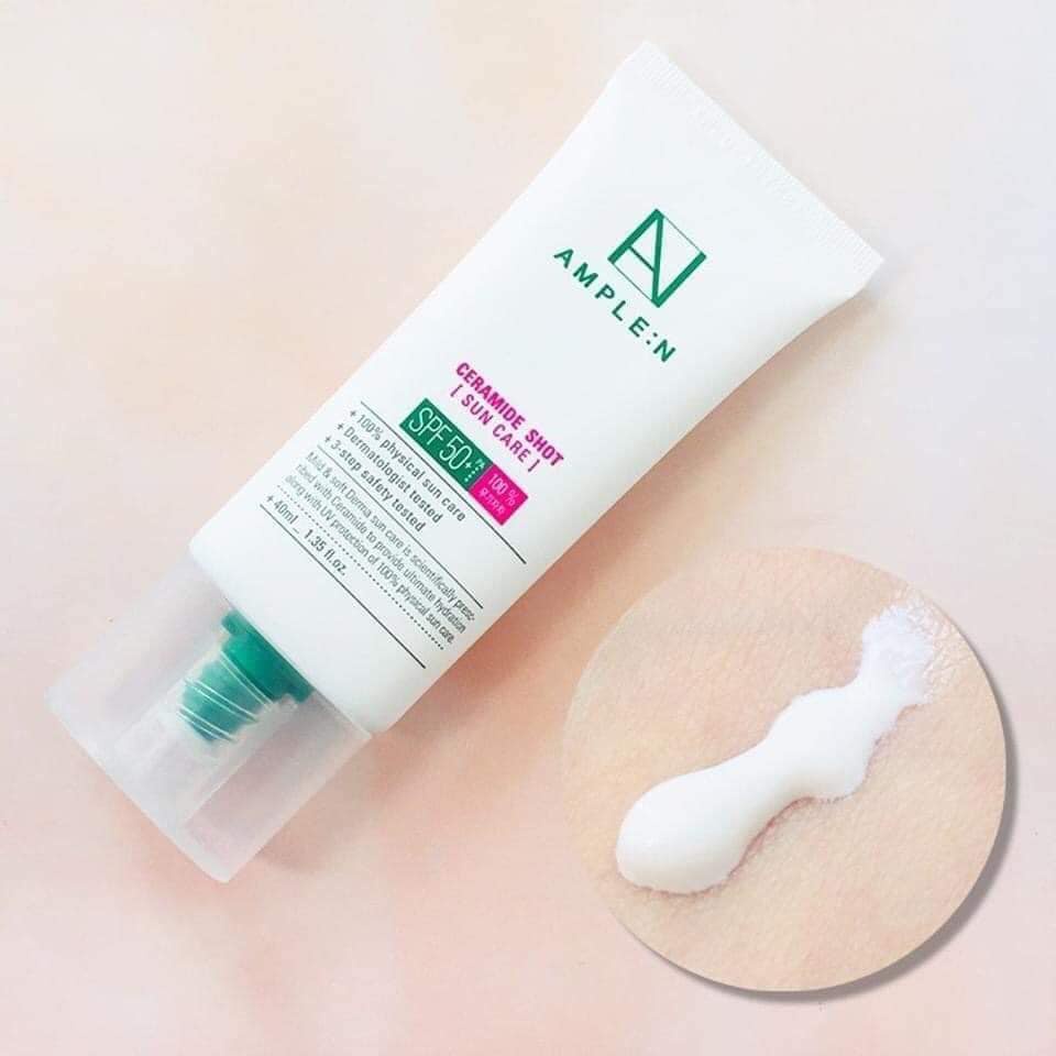 Kem chống nắng COREANA AMPLE:N Ceramide Shot Sun Care SPF 50+PA++++