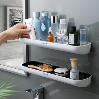 Kệ để đồ nhà tắm có móc ecoco E1923 ( kèm móc )