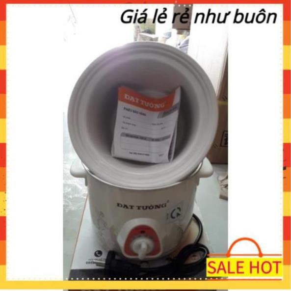 [Size 1.5L-2.5L] Nồi nấu cháo cho bé nấu chậm, nồi kho cá điện Đạt Tường giữ nguyên chất dinh dưỡng