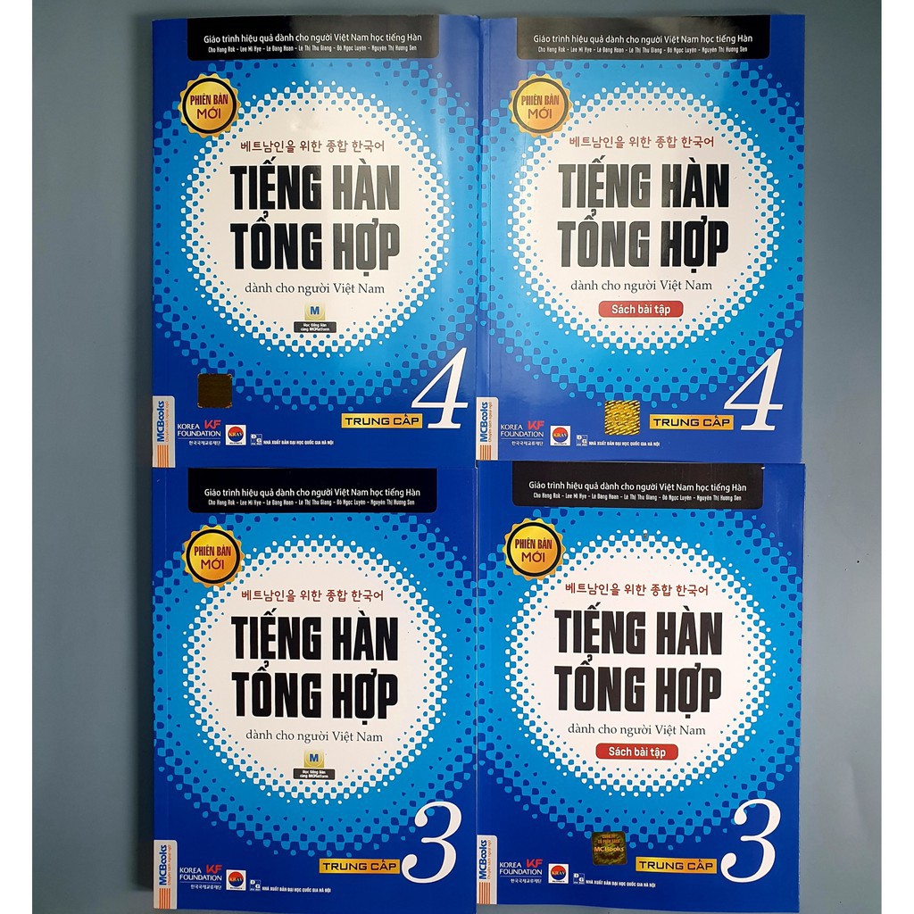 Sách - Tiếng Hàn Tổng Hợp Dành Cho Người Việt Nam Trung Cấp Tập 3 Bản 1 Màu - Phiên Bản Mới 2020, Kèm App Học Online