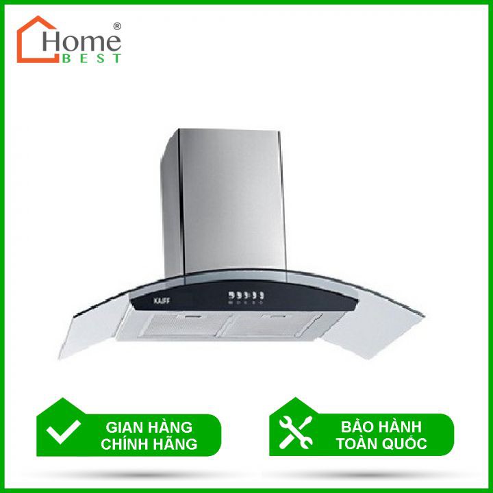 [GIAO LẮP MIỄN PHÍ] Máy Hút Khói Khử Mùi Kính Cong 7 Tấc Kaff KF-GB706 [CHÍNH HÃNG] Hiện Đại