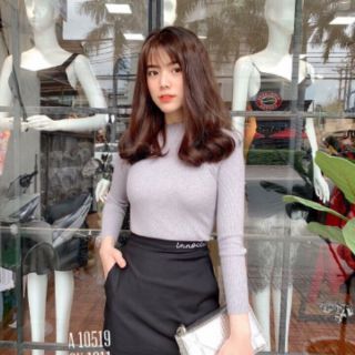 [KÈM ẢNH THẬT BẢNG MÀU] ÁO LEN CỔ 3 PHÂN