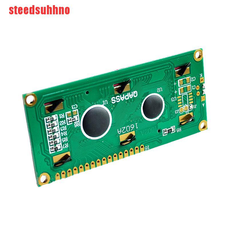 {steedsuhhno}1602A LCD Display Module LED 1602 Backlight 5V For Arduino UUI