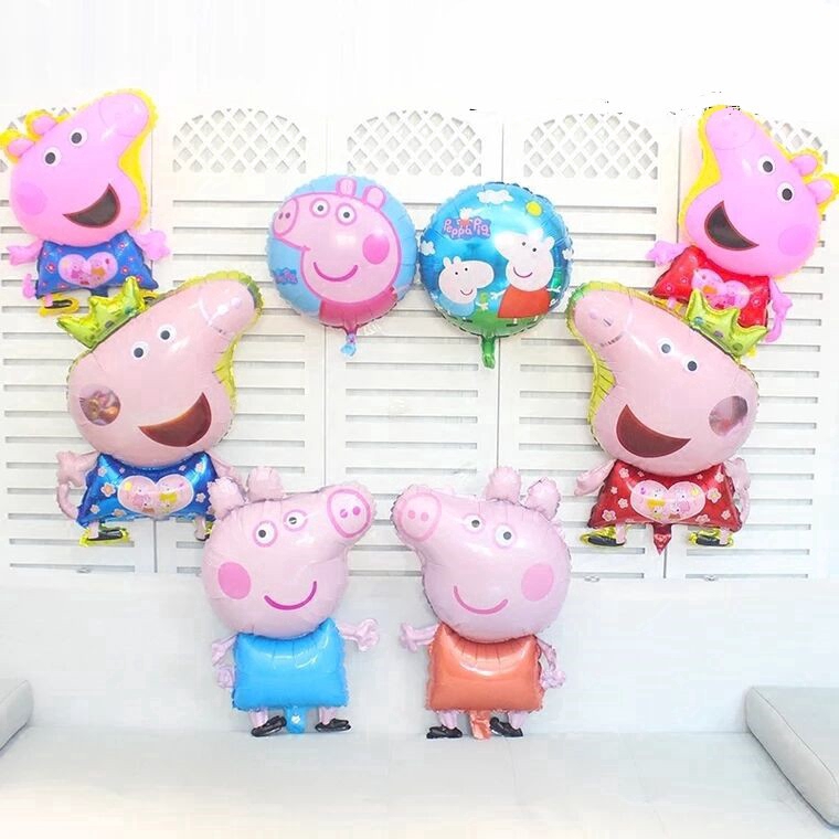 Bong bóng bay hình thú dễ thương trang trí tiệc sinh nhật