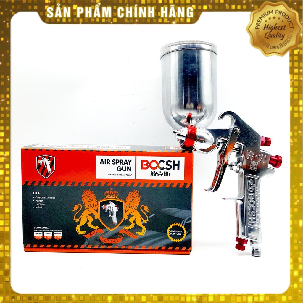 SÚNG PHUN SƠN BOCSH W71 - 2G HÀNG CAO CẤP