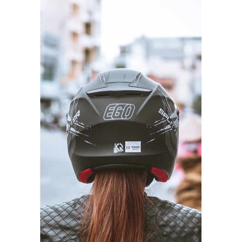 Mũ bảo hiểm có kính EGO E-3 - EGO E3 tem Splitter cao cấp