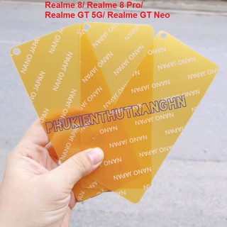 Cường lực dẻo Nano Q3 Pro Realme 8 / 8 Pro/ Realme GT 5G/ GT Neo GT Neo Flash 5G siêu bền chống vỡ, sứt mẻ cạnh FULL 98%