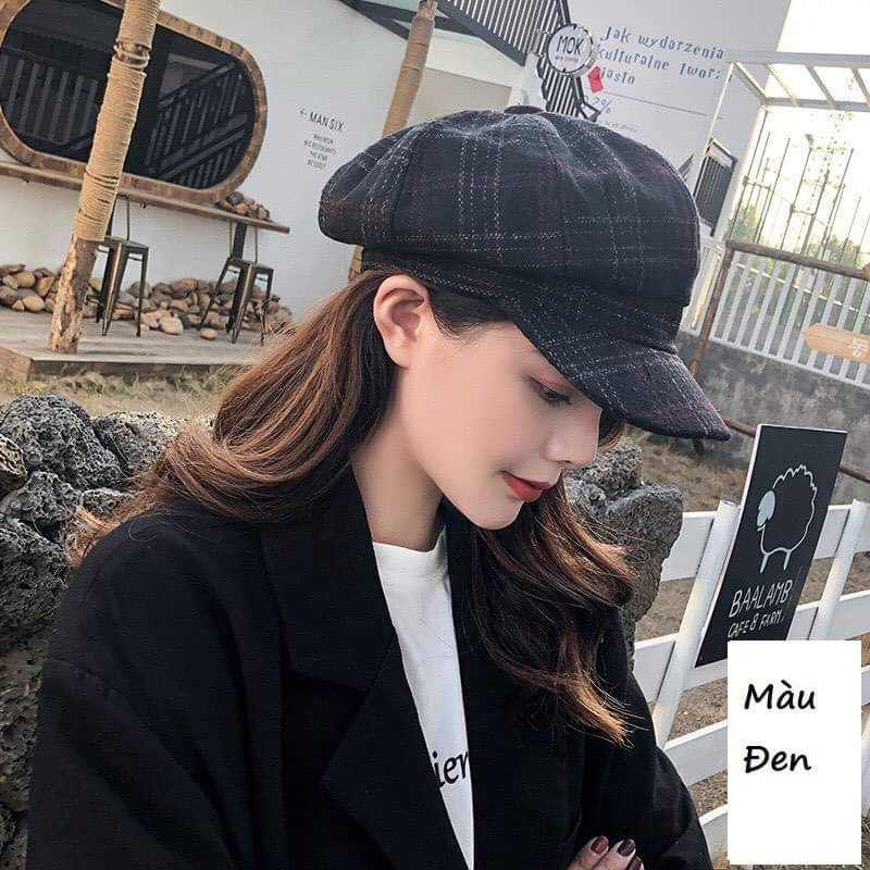 Mũ nồi beret caro, nón beret caro
