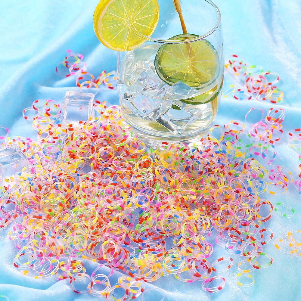 Dây thun cột tóc nhiều màu dễ thương cho bé