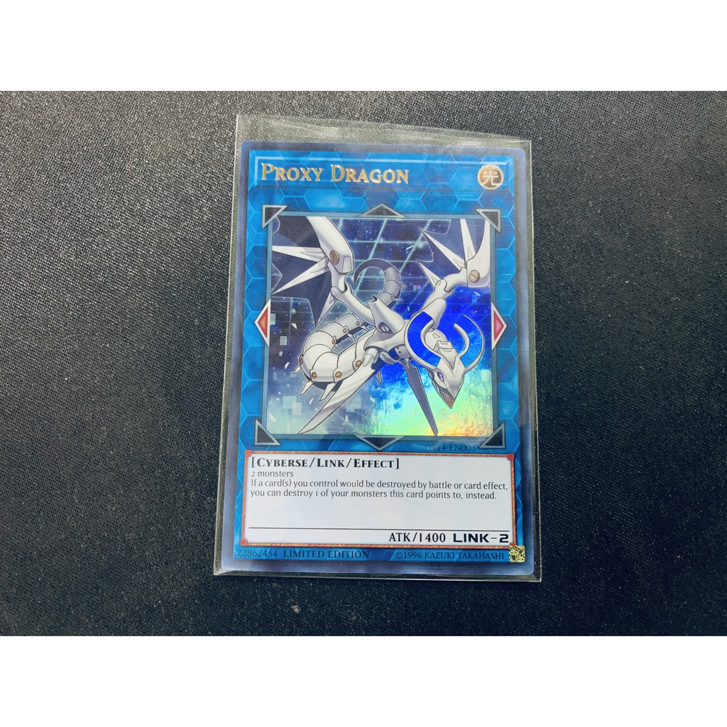 Thẻ Bài Yugioh Chính Hãng Proxy Dragon - CT14-EN003
