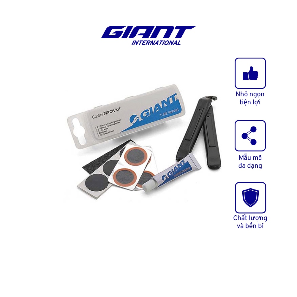 Bộ Dụng Cụ Vá Vỏ Xe Đạp GIANT Pump Combo Kit & Patch – Tire Patch Kit
