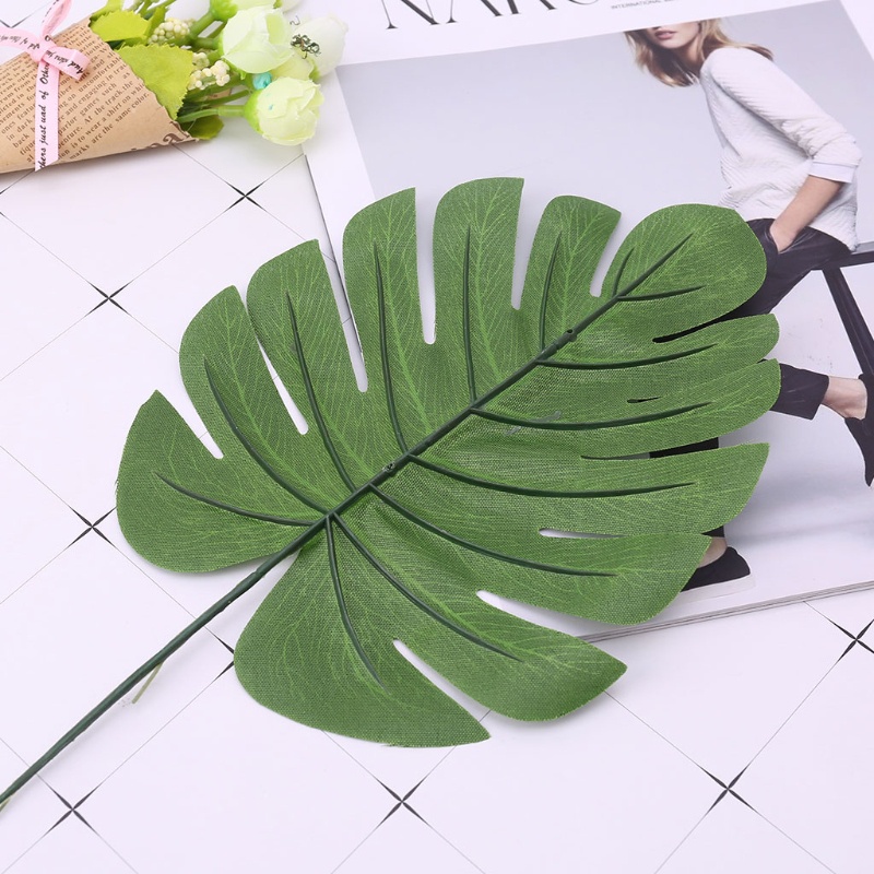 Lá Cây Nhiệt Đới Giả Dùng Trang Trí