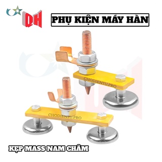 Kẹp mass nam châm 300A, 500A siêu dính dùng cho máy hàn
