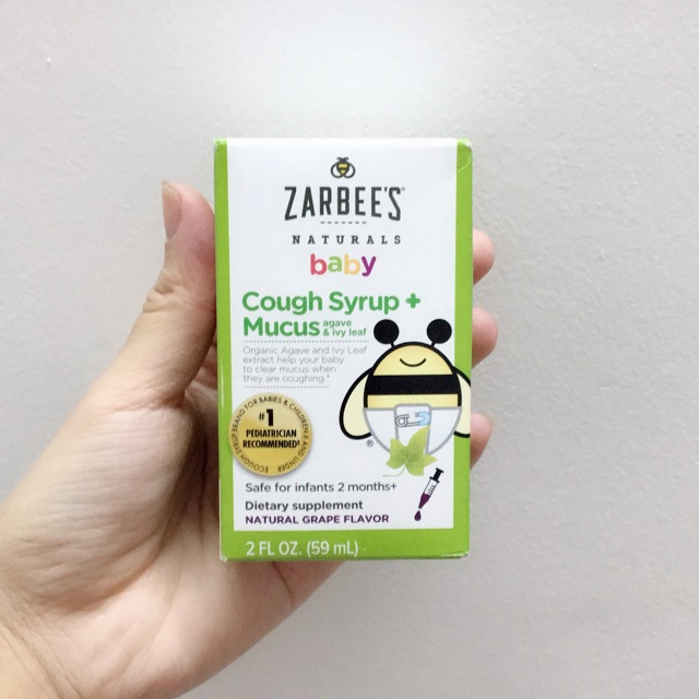 Thuốc ho trị đờm Zarbees 2m