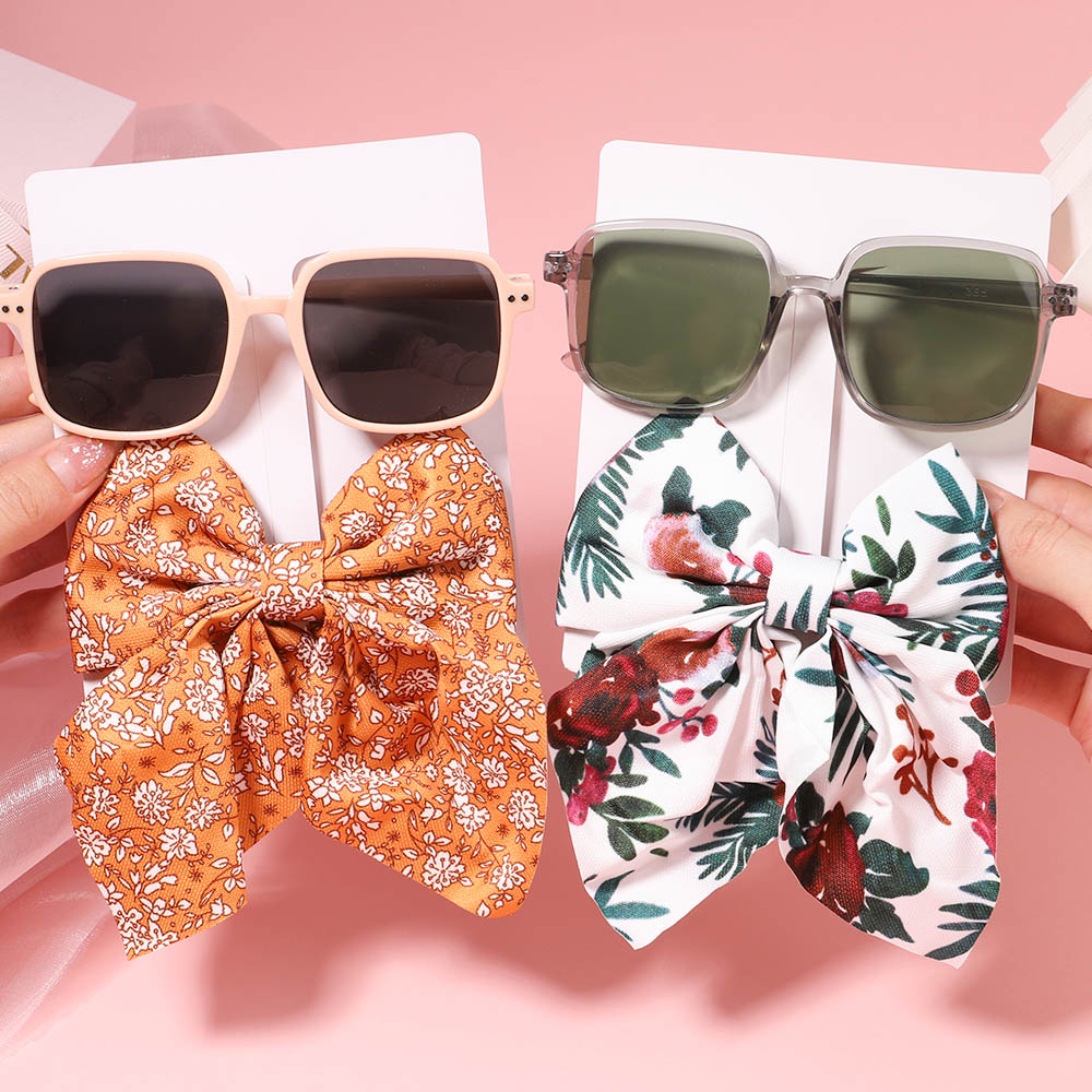Set 2 Kẹp tóc KIDSBOWS thiết kế thời trang nhiều màu sắc
