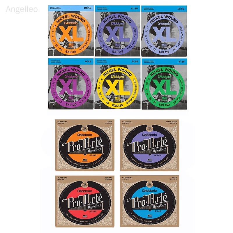 Dây đàn guitar điện Daddario Nickel