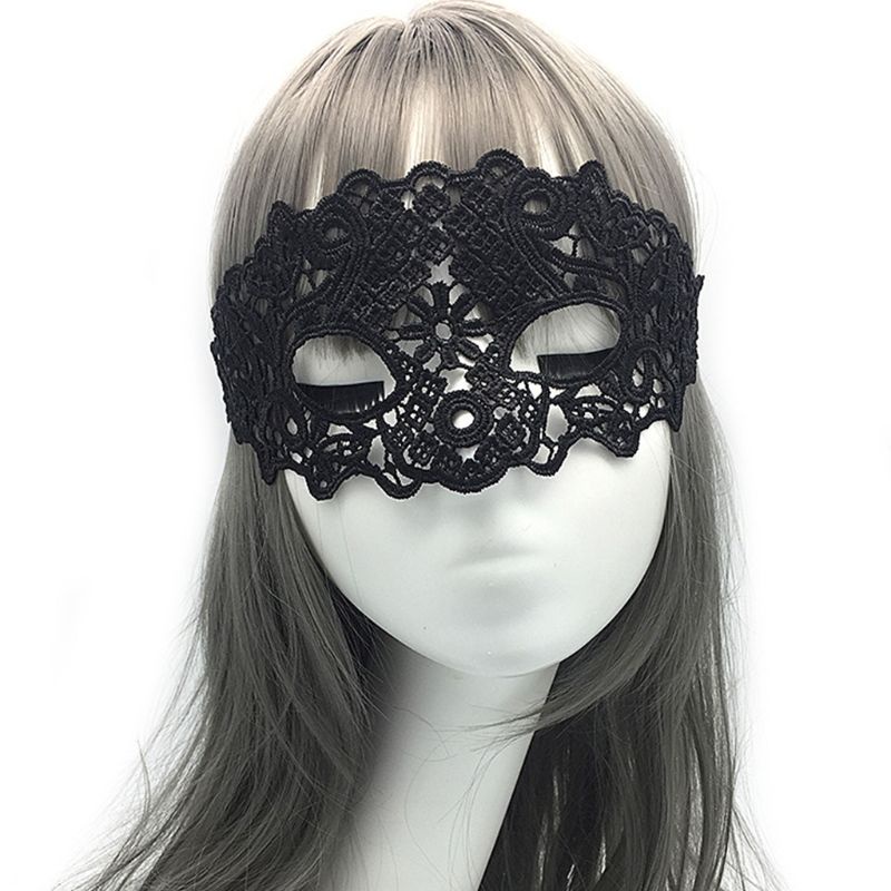 Mặt nạ ren hóa trang phong cách Gothic quyến rũ cho nữ