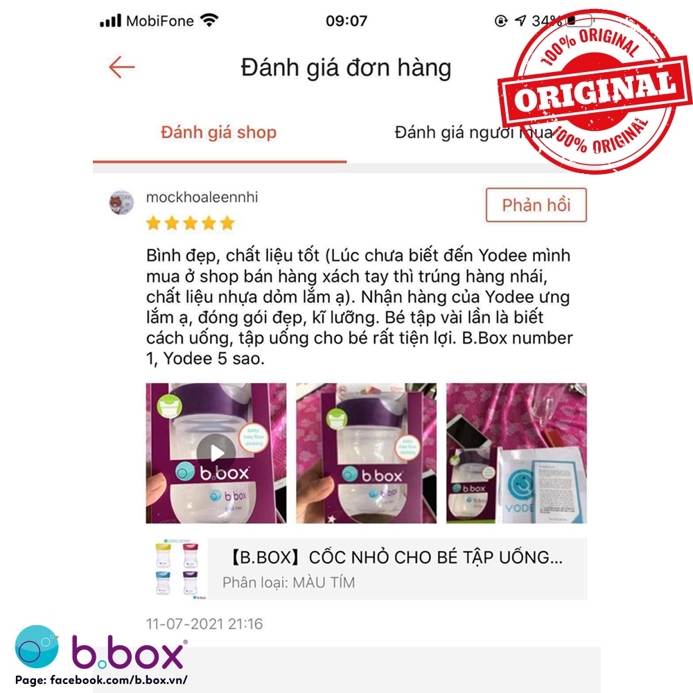 [Mã FMCGMALL giảm 8% đơn 250k] 【B.BOX】BÌNH NƯỚC 360 ĐỘ CHO BÉ TẬP UỐNG NƯỚC HÀNG NHẬP KHẨU CHÍNH HÃNG