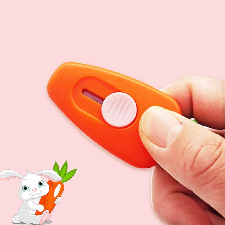 Dao rọc giấy GALANO dao cắt giấy nhựa hình cà rốt siêu dễ thương SK-001409